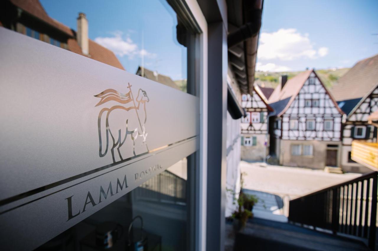 Hotel Restaurant Lamm Rosswag Фаинген-ан-дер-Енц Екстериор снимка